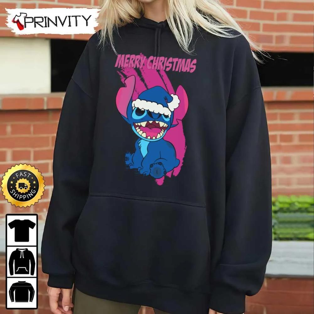 Stich Disney Mery Christmas Sweatshirt, Best Christmas Gifts 2022, Happy Holidays, Unisex Hoodie, T-Shirt, Long Sleeve - Prinvity Stich Disney Mery Christmas Sweatshirt, Best Christmas Gifts 2022, Happy Holidays, Unisex Hoodie, T-Shirt, Long Sleeve - Prinvity