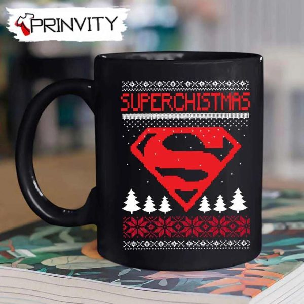 Superchristmas Mug, Size 11oz & 15oz, Best Christmas Gifts For 2022, Merry Christmas, Happy Holidays – Prinvity