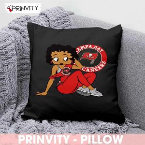 Tampa Bay Buccaneers Girl NFL Pillow National Football League Best Christmas Gifts For Fans Prinvity 1