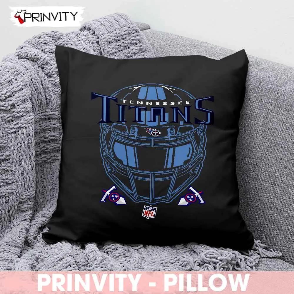Tennessee Titans NFL Pillow, National Football League, Best Christmas Gifts For Fans, Size 14''x14'', 16''x16'', 18''x18'', 20''x20' - Prinvity