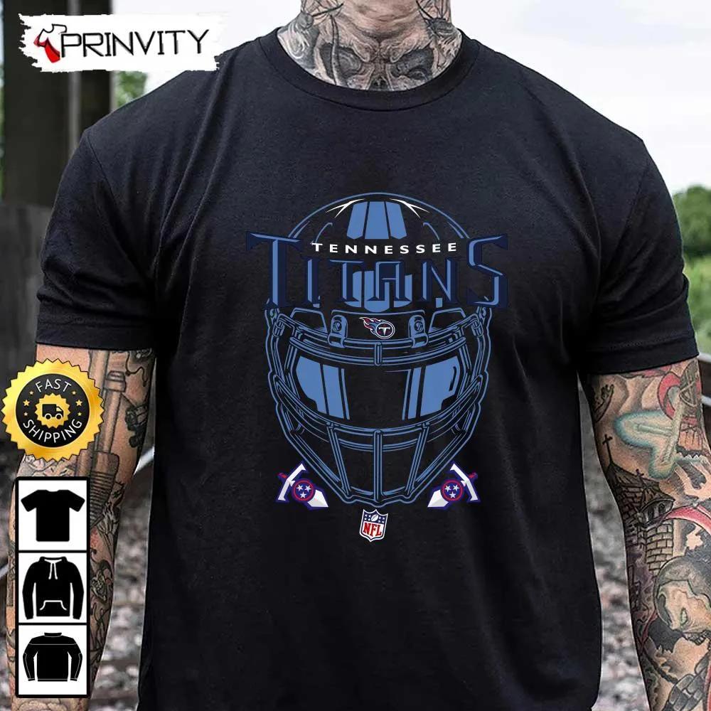 Tennessee Titans NFL T-Shirt, National Football League, Best Christmas Gifts For Fans, Unisex Hoodie, Sweatshirt, Long Sleeve - Prinvity
