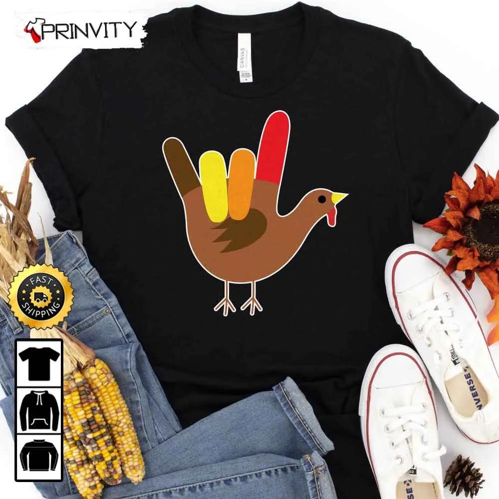 Thanksgiving Day Funny Cute Fall T-Shirt, Best Thanksgiving Gifts 2022, Autumn Happy Thankful, Unisex Hoodie, Sweatshirt, Long Sleeve - Prinvity