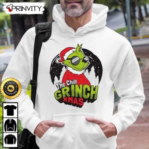 The Chill Grinch XMas Sweatshirt Best Christmas Gifts For 2022 Merry Christmas Happy Holidays Unisex Hoodie T Shirt Long Sleeve Prinvity HDCom0105 2