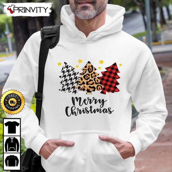 Tres Arboles Mery Christmas Sweatshirt, Best Christmas Gifts 2022, Happy Holidays, Unisex Hoodie, T-Shirt, Long Sleeve – Prinvity