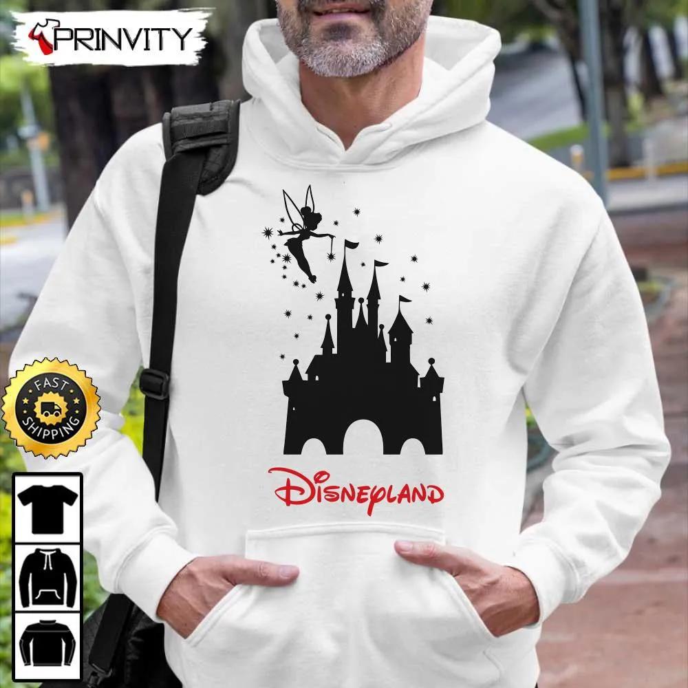 Walt Disneyland Tinker Bell Sweatshirt, Best Christmas Gifts For Disney Lovers, Merry Disney Christmas, Unisex Hoodie, T-Shirt, Long Sleeve - Prinvity