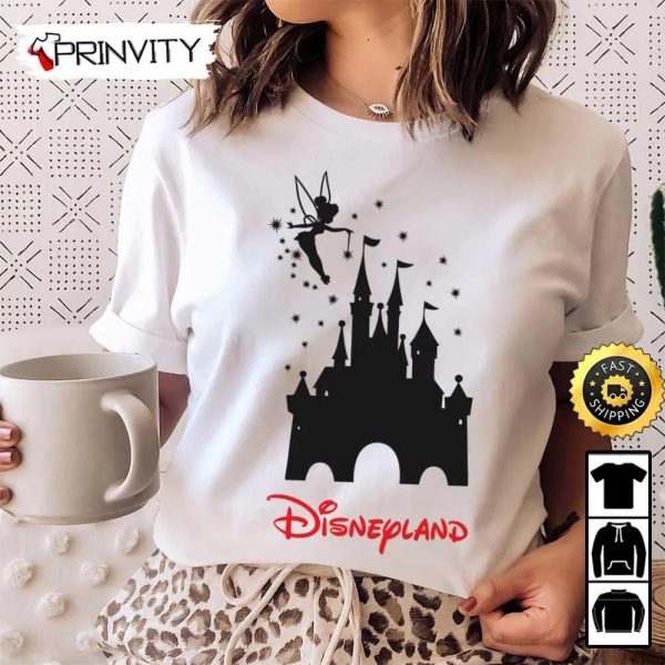 Walt Disneyland Tinker Bell Sweatshirt, Best Christmas Gifts For Disney Lovers, Merry Disney Christmas, Unisex Hoodie, T-Shirt, Long Sleeve – Prinvity