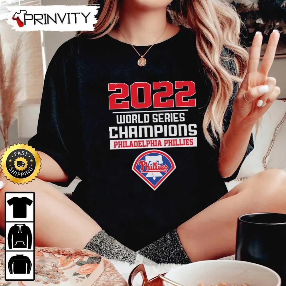 World Series 2022 Champions Philadelphia Phillies T-Shirt, Major League Baseball, Gifts For Fans Baseball Mlb, Unisex Hoodie, Sweatshirt, Long Sleeve - Prinvity World Series 2022 Champions Philadelphia Phillies T-Shirt, Major League Baseball, Gifts For Fans Baseball Mlb, Unisex Hoodie, Sweatshirt, Long Sleeve - Prinvity
