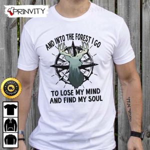 And Into The Forest I Go To Lose My Mind And Find My Soul Camping T Shirt RV Park Campsite Gifts For Camping Lover Unisex Hoodie Sweatshirt Long Sleeve Prinvity HD002 4