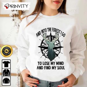 And Into The Forest I Go To Lose My Mind And Find My Soul Camping T Shirt RV Park Campsite Gifts For Camping Lover Unisex Hoodie Sweatshirt Long Sleeve Prinvity HD002 5