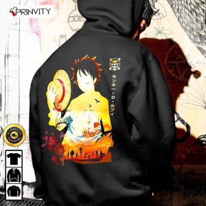 Anime Luffy Hoodie, One Piece Best Gifts For Fan 2023, Unisex T-Shirt, Sweatshirt, Long Sleeve – Prinvity