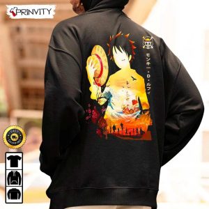 Anime Luffy Hoodie, One Piece Best Gifts For Fan 2023, Unisex T-Shirt, Sweatshirt, Long Sleeve – Prinvity