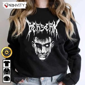 Attack on Titan Manga Berserk T Shirt Anime Japanese Manga Series Levi Ackerman Eren Yeager Unisex Hoodie Sweatshirt Long Sleeve Prinvity HD023 6