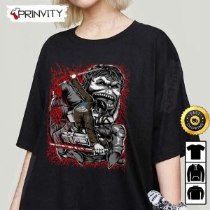 Attack on Titan Manga Levi Ackerman T Shirt Attack on Titan Anime Japanese Manga Series Eren Yeager Unisex Hoodie Sweatshirt Long Sleeve Prinvity HD002 1