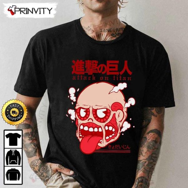 Attack On Titan Manga T-Shirt, Anime Japanese Manga Series, Eren Yeager, Levi Ackerman, Shingeki No Kyojin, Unisex Hoodie, Sweatshirt, Long Sleeve – Prinvity