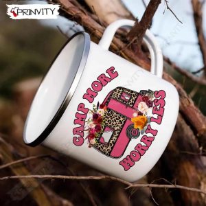 Camping More Worry Less 12oz Camping Cup RV Park Campsite Gifts For Camping Lover Prinvity HD004 3