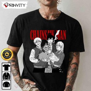 Chainsaw Man Aki Hayakawa Power Denji T Shirt Chainsaw Man Anime Manga Series Unisex Hoodie Sweatshirt Long Sleeve Tank Top Prinvity HD13461 2