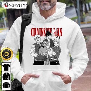 Chainsaw Man Aki Hayakawa Power Denji T Shirt Chainsaw Man Anime Manga Series Unisex Hoodie Sweatshirt Long Sleeve Tank Top Prinvity HD13461 3