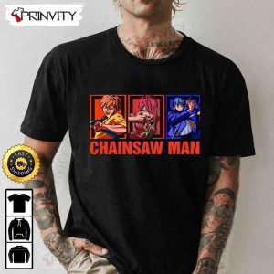 Chainsaw Man Anime T Shirt Power Denji Aki Hayakawa Chainsaw Man Manga Series Unisex Hoodie Sweatshirt Long Sleeve Tank Top Prinvity HD14112 2