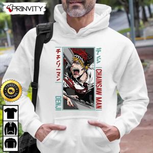 Chainsaw Man Denji T Shirt Chainsaw Man Anime Power Japanese Manga Fujimoto Tatsuki Unisex Hoodie Sweatshirt Long Sleeve Tank Top Prinvity 5 1