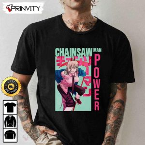 Chainsaw Man Power Anime T Shirt Chainsaw Man Manga Series Unisex Hoodie Sweatshirt Long Sleeve Tank Top Prinvity HD13845 2
