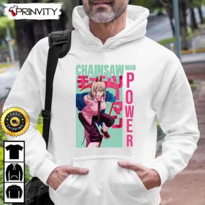 Chainsaw Man Power Anime T Shirt Chainsaw Man Manga Series Unisex Hoodie Sweatshirt Long Sleeve Tank Top Prinvity HD13845 4
