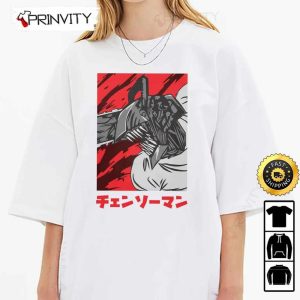 Denji Chainsaw Man T Shirt Chainsaw Man Anime Power Japanese Manga Fujimoto Tatsuki Unisex Hoodie Sweatshirt Long Sleeve Tank Top Prinvity 1 1
