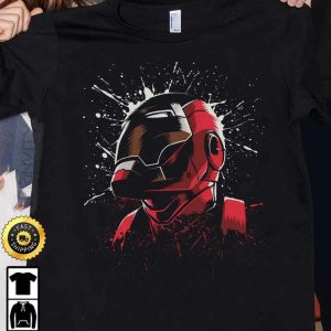 Iron Man Art Marvel The Avengers T Shirt Tony Stark Supper Hero Unisex Hoodie Sweatshirt Long Sleeve Prinvity HD001 2