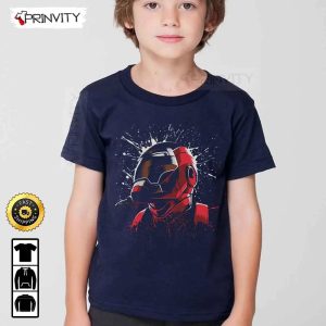 Iron Man Art Marvel The Avengers T Shirt Tony Stark Supper Hero Unisex Hoodie Sweatshirt Long Sleeve Prinvity HD001 5