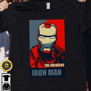 Iron Man The Avengers Marvel T Shirt Tony Stark Supper Hero Unisex Hoodie Sweatshirt Long Sleeve Prinvity HD006 2