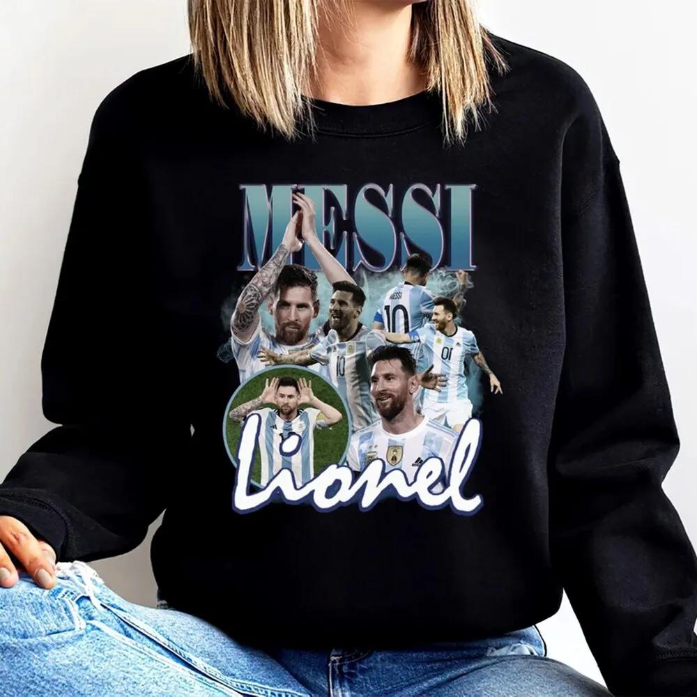Lionel Messi Argentina Qatar World Cup 2022 Champion T-Shirt, Legends & Goats, Best Player World Cup 2022, Argentina, Unisex Hoodie, Sweatshirt, Long Sleeve - Prinvity