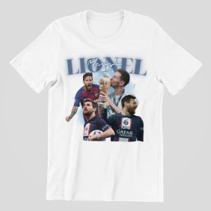 Lionel Messi History Qatar World Cup 2022 Champion T Shirt Legends Goats Best Player WC 2022 Argentina Unisex Hoodie Sweatshirt Long Sleeve Prinvity 4