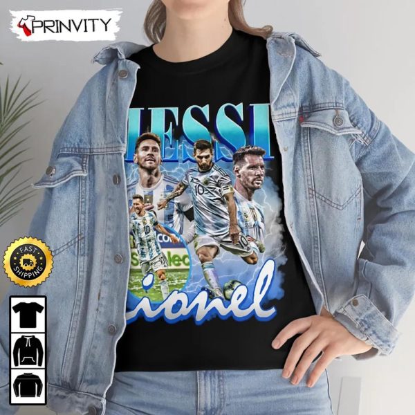 Lionel Messi Legends & Goats Qatar World Cup 2022 Champion T-Shirt, Best Player World Cup 2022, M10 Argentina, Unisex Hoodie, Sweatshirt, Long Sleeve – Prinvity