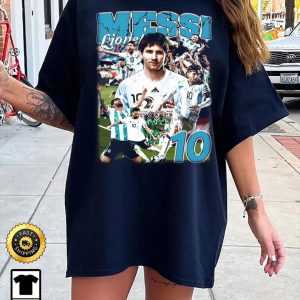 Lionel Messi M10 Argentina Qatar World Cup 2022 Champion T-Shirt, Legends & Goats, Best Player World Cup 2022, Unisex Hoodie, Sweatshirt, Long Sleeve - Prinvity