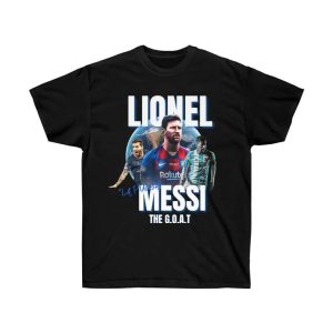 Lionel Messi Qatar World Cup 2022 Champion T Shirt Legends Goats Greatest Of All Time Best Player WC 2022 Argentina Unisex Hoodie Sweatshirt Long Sleeve Prinvity 2