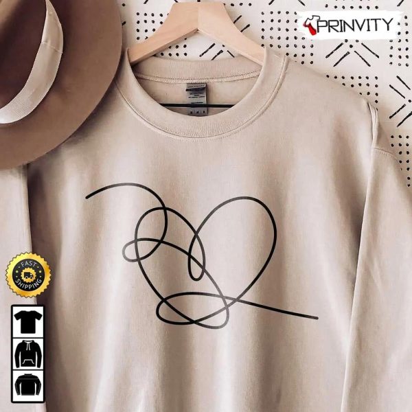 Love Yourself Heart T-Shirt, Love Yourself Tear, Love Tee, Heart Shirt, Love Shirt, Love Tee, Soft Shirt, Cotton Tee, Unisex Hoodie, Sweatshirt, Long Sleeve – Prinvity