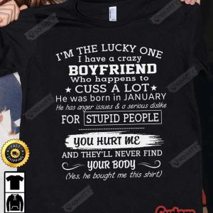 Personalized Birth Month Boyfriend T Shirt Gifts For Valentines Day 2023 Best Gift For Girlfriend Unisex Hoodie Sweatshirt Long Sleeve Prinvity HDCom0110 2