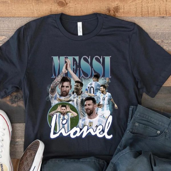 Lionel Messi Argentina Qatar World Cup 2022 Champion T-Shirt, Legends & Goats, Best Player World Cup 2022, Argentina, Unisex Hoodie, Sweatshirt, Long Sleeve – Prinvity