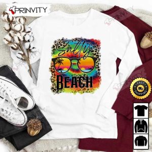 Salty Beach Summer T Shirt Unisex Hoodie Sweatshirt Long Sleeve Prinvity HD004 4