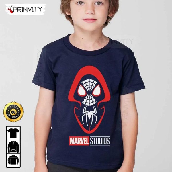 Spiderman Marvel Studios The Avengers T-Shirt, Supper Hero, Unisex Hoodie, Sweatshirt, Long Sleeve – Prinvity
