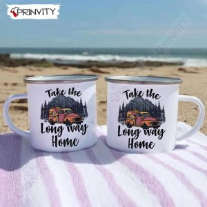 Take The Long Way Home 12oz Camping Cup RV Park Campsite Gifts For Camping Lover Prinvity HD001 5