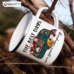 The Best Days Are Spent Camping 12oz Camping Cup RV Park Campsite Gifts For Camping Lover Prinvity HD019 1