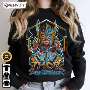 Thor Love And Thunder Marvel T Shirt The Avengers Supper Hero Unisex Hoodie Sweatshirt Long Sleeve Prinvity HD012 6