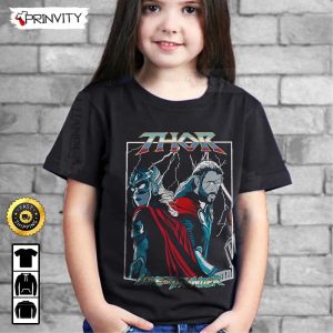 Thor Love And Thunder Marvel The Avengers T Shirt Supper Hero Unisex Hoodie Sweatshirt Long Sleeve Prinvity HD011 5