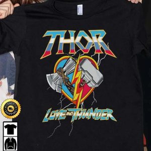 Thor Love And Thunder The Avengers T Shirt Marvel Supper Hero Unisex Hoodie Sweatshirt Long Sleeve Prinvity HD013 2
