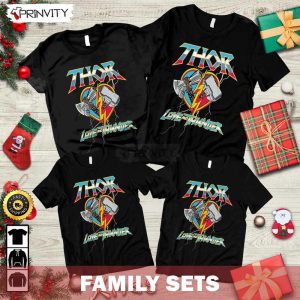 Thor Love And Thunder The Avengers T Shirt Marvel Supper Hero Unisex Hoodie Sweatshirt Long Sleeve Prinvity HD013 3