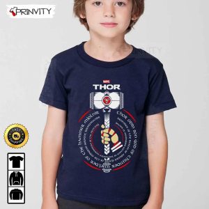 Thor Marvel Mjolnir T Shirt Supper Hero Unisex Hoodie Sweatshirt Long Sleeve Prinvity HD007 4