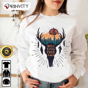 Will And Free Camping T Shirt RV Park Campsite Gifts For Camping Lover Unisex Hoodie Sweatshirt Long Sleeve Prinvity HD015 4
