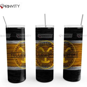 Yellowstone Dutton Ranch 20oz Skinny Tumbler, American TV series, National Park Service, Skinny Tumbler Drink Tee Coffee Milk, Best Gifts For Fans – Prinvity