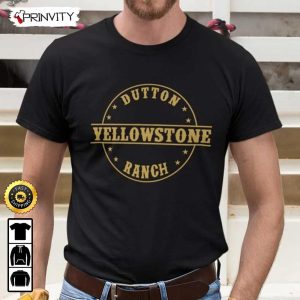 Yellowstone Dutton Ranch Mens T-Shirt, Best Gifts For Fan 2023, Unisex Hoodie, Sweatshirt, Long Sleeve – Prinvity