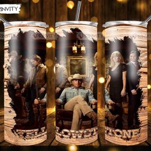 Yellowstone Season 5 20oz Skinny Tumbler, American TV series, National Park Service, Skinny Tumbler Drink Tee Coffee Milk, Best Gifts For Fans – Prinvity